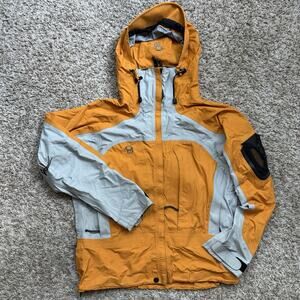 Vintage Mountain Hardwear Conduit Waterproof Rain Jacket Orange Women’s Size 6
